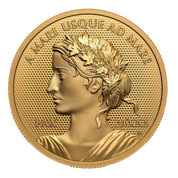 2022 $200 Peace Dollar - Pure Gold Coin.  Tax Exempt.