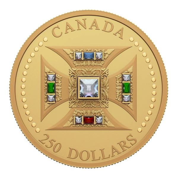 2023 $250 St. Edward's Crown - Pure Gold Coin.  Tax Exempt.