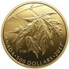 Image 1 : 2017 $500 Maple Leaves - Pure Gold Coin.  Tax Exempt.