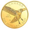 Image 1 : 2017 $500 Red Tailed Hawk - Pure Gold Coin.  Tax Exempt.
