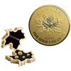 Image 1 : 2018 The Maple Leaf Pure Gold Maple Leaf Fractional Set.  Tax Exempt.