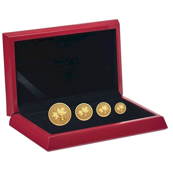 2021 125th Anniversary of the Klondike Gold Rush - Pure Gold Fractional Set.  Tax Exempt.