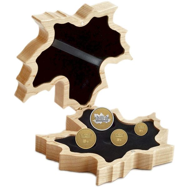 2022 A Shining Crown Pure Gold Fractional Set.  Tax Exempt.