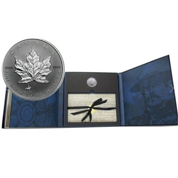 1998 Canada $5 RCMP Privy Silver Maple Leaf Set .  Tax Exempt.