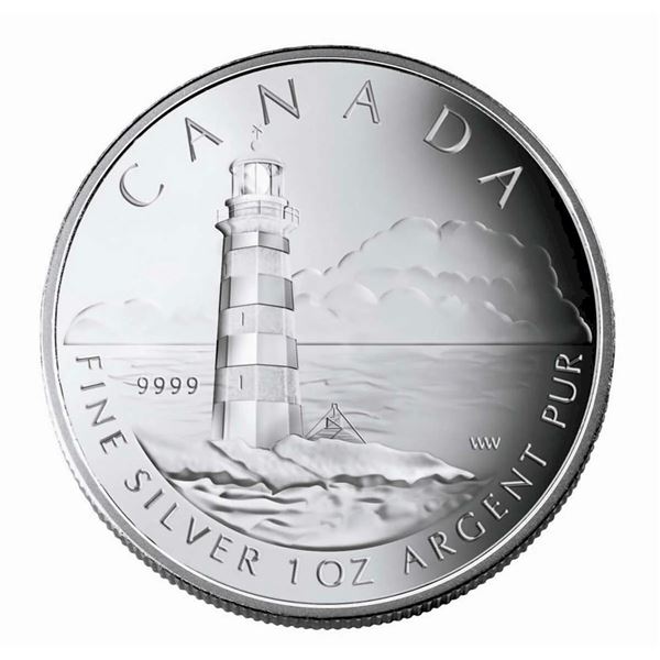 2004 $20 Sambro Island Lighthouse - Pure Silver Coin.  Lot of 2 coins. Tax Exempt.