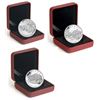 Image 1 : 2013 $100 for $100 Bison Stampede - Pure Silver Coin, 2014 $20 The Bison: The Fight - Pure Silver Co