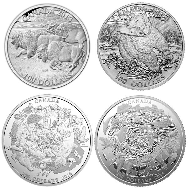 2013 $100 for $100 Bison Stampede, 2014 The Grizzly, 2015 $200 for $200 Coastal Waters of Canada & 2