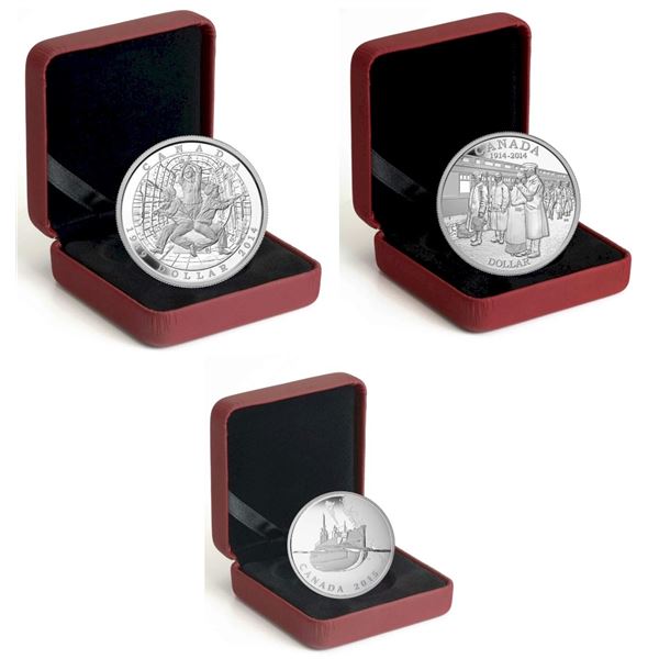 2014 Declaration of the Second World War, 75th Anniversary - Limited Edition Silver Dollar Proof, 20
