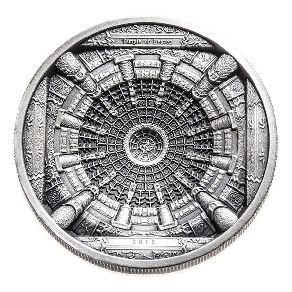 2015 $20 Dollars Temple of Heaven - Beijing 4 Layer Technology only 999 struck.  Tax Exempt.