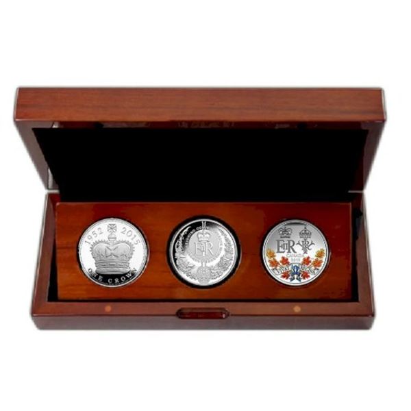 2015 A Historic Reign Collection Set - Royal Silver Collection.  Tax Exempt.