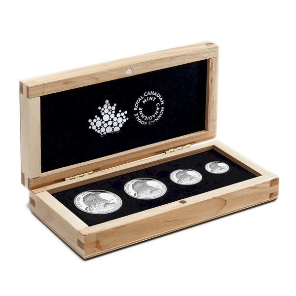 2015 Bald Eagle - Pure Silver Fractional Set.  Tax Exempt.