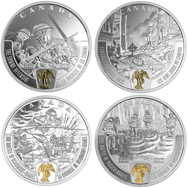 2016 $20 First World War: Battlefront Series - The Somme Offensive, The Battle of Beaumont, 2017 $20