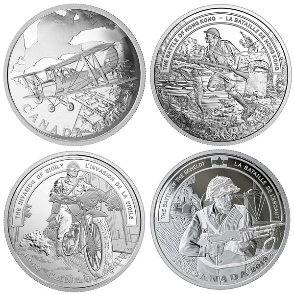 2016 $20 The Canadian Home Front British Commonwealth Air Training Plan, The Battle of Hong Kong, Th