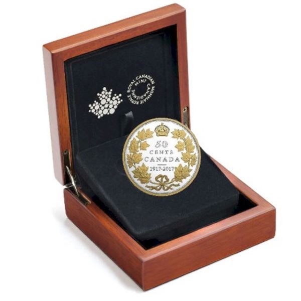 2017 50c The 1917 Half-Dollar, 100th Anniversary - Pure Silver Coin.   No outter box.  Tax Exempt.