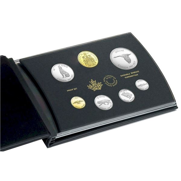 2017 Commemorative | 1967 Centennial Coins - Pure Silver Proof Set Gold Plating.  Tax Exempt.