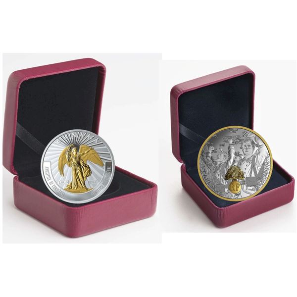 2018 $20 First World War Battlefront Series: Armistice of Compiegne - Pure Silver Coin, 2018 $20 Fir