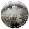 Image 1 : 2018 $250 Maple Leaf Forever - Pure Silver Coin.  Tax Exempt.