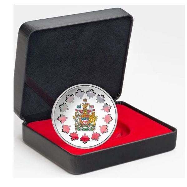 2018 $30 Evolving a Nation - Pure Silver Coin.  Tax Exempt.