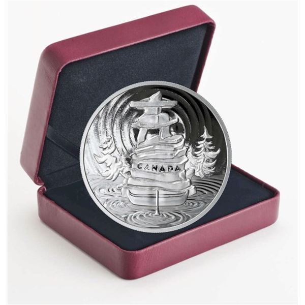 2019 $50 Symbolic Canada - Pure Silver Coin.  No outter Box.  Tax Exempt.