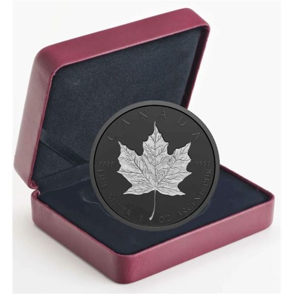 2020 $50 Rhodium-Plated Incuse 3oz SML - Pure Silver Coin.  Tax Exempt.