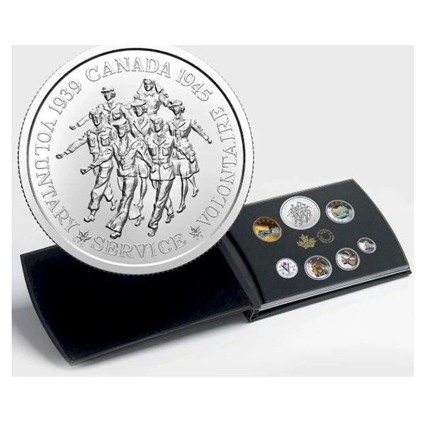 2020 Pure Silver Classic Canadian Coin and Medallion Set.  No outter box.  Tax Exempt.