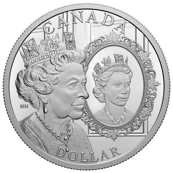 2022 $1 The Platinum Jubilee of Her Majesty Queen Elizabeth II - Special Edition Proof Silver Dollar
