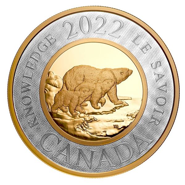 2022 $2 Renewed Silver Toonie: Path of Knowledge - Pure Silver Coin.  Tax Exempt.