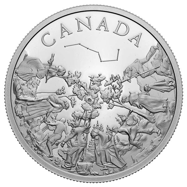 2022 $20 Commemorating Black History: The Underground Railroad - Pure Silver Coin. Tax Exempt.