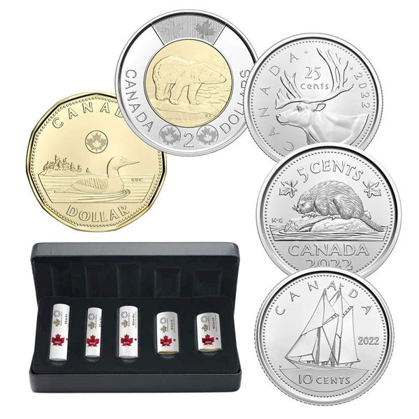 2022 Special Wrap Roll Collection Final Lifetime Coin Issue of Queen Elizabeth.