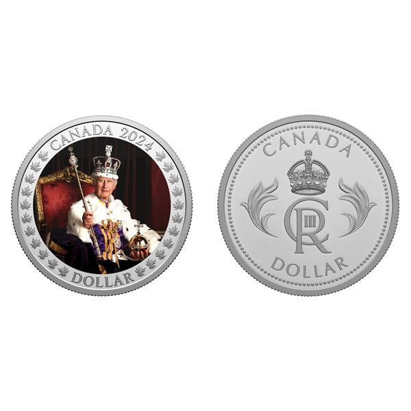 2023 $1 His Majesty King Charles III's Royal Cypher & 2024 $1 Anniversary of His Majesty King Charle
