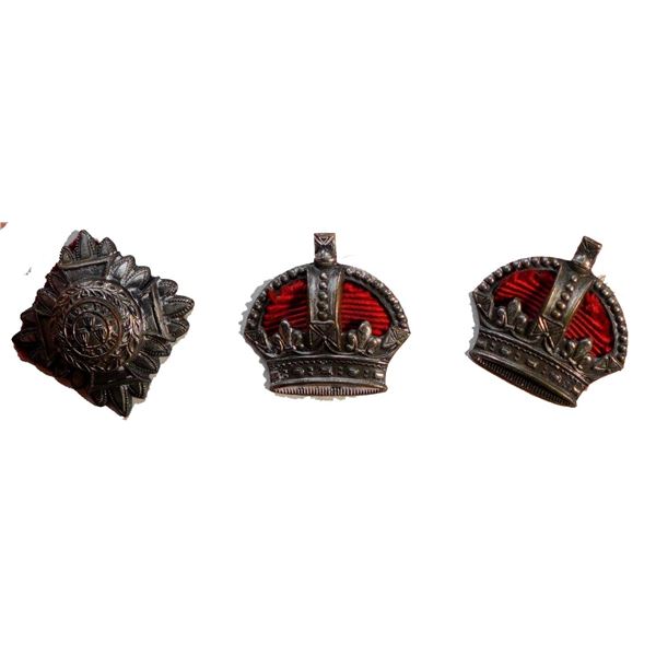Militaria Insignia Pre WW1;  Canadian Air Force Rank badges.  Lot of 3 pcs.