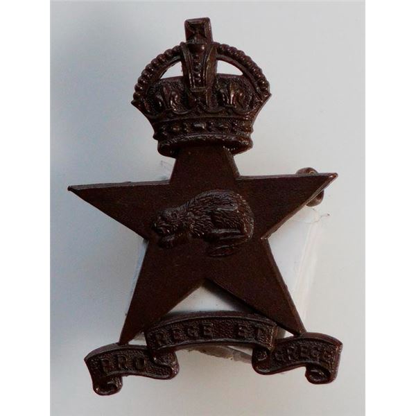 Militaria Insignia C.E.F. WW1;  La Salle College Officer Training Corps Cap Badge.