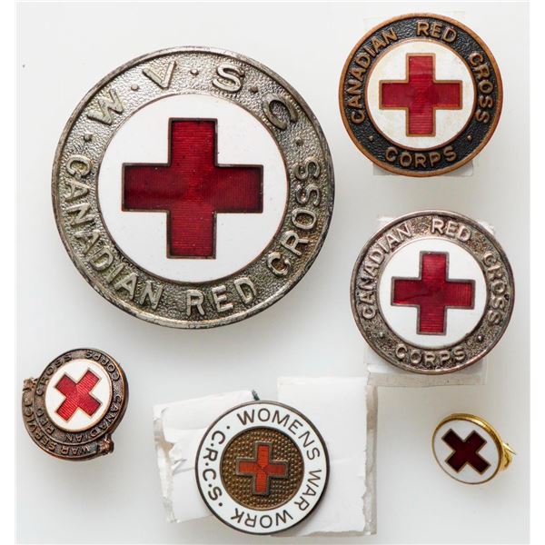 Militaria Insignia 1920-50;  WVSC - Women's Volunteer Service Corps - Canadian Red Cross Corps Cap. 