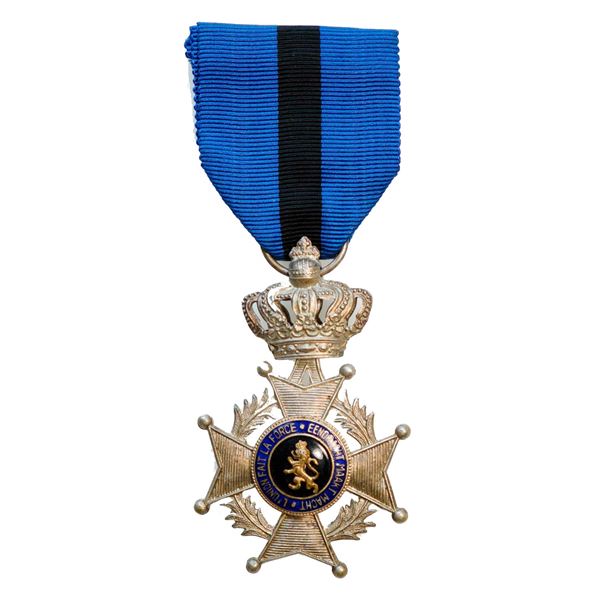 Militaria Order; Belgium - Order of Leopold II 1st Class.  Awarded for meritorious service to Belgiu