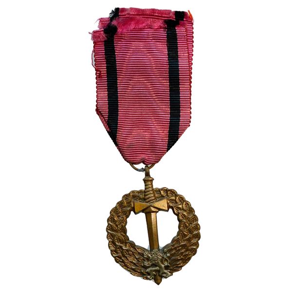 Militaria Medals; WW2 Czech Army Abroad 1939 Commemorative Medal.