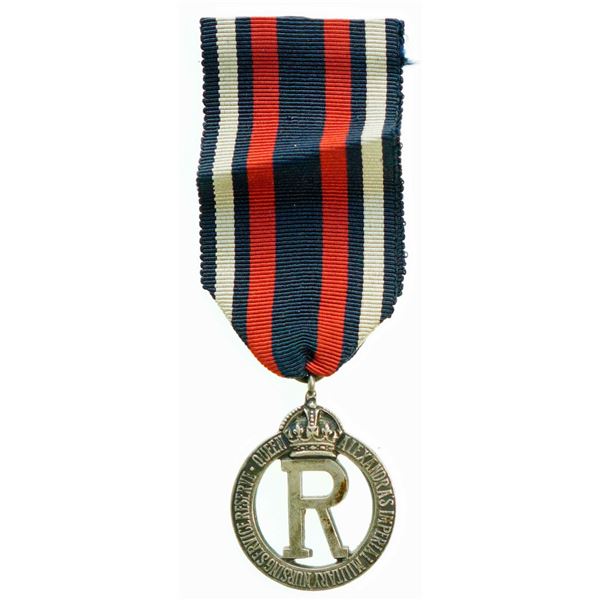 Militaria Medals; Great Britain - Queen Alexandra’s Imperial Military Nursing Service Reser