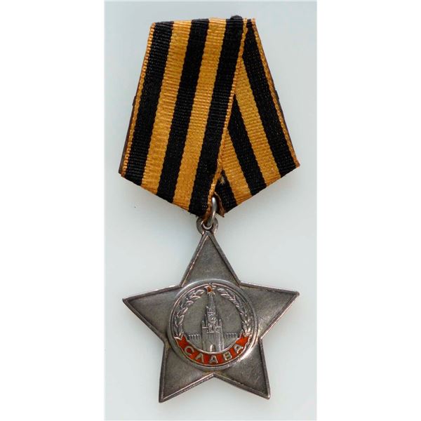 Militaria Medals; Russian Order of Glory. #515601 inscribed on back.