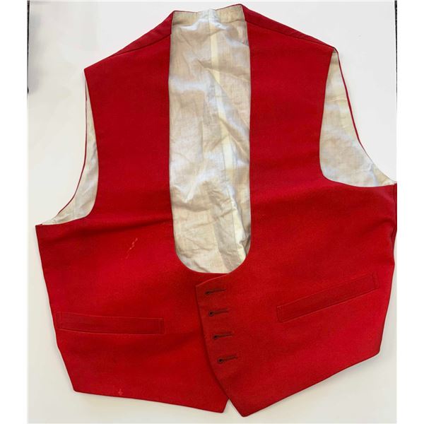 Militaria Dress;  Canadian Red Mess Kit Waist coat belonging to Dr. C.J Currie C.A.M.C. 494 Amb.