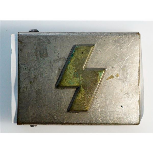 Militaria Dress;  Germany Original WWII Third Reich Deutsche Jungvolk (D.J) Belt Buckle.