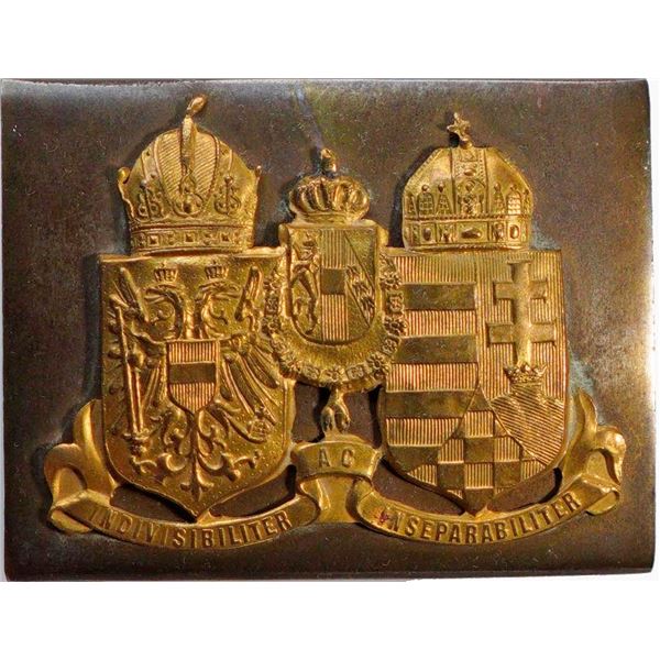 Militaria Dress;  Austria. Imperial. An Austro-Hungarian Em/Nco’s Belt And Buckle.