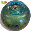 Image 2 : Robert Held Hand-blown California Poppy Glass Vase 5 Inch Iridescent Art