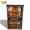 Image 1 : Antique Globe Wernicke Barrister Bookcase Stratford Canada 58x34x12 4-shelf & Bottom Drawer