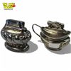 Image 2 : 1 Ronson Crown & 1 Mosda Period Series Silver Plated Period Series Table Lighter