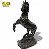 Image 1 : Bronze Rearing Horse Statue Signed and Numbered -  6" x 9" x 16" tall on a 6" x 9" base
