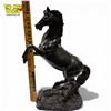 Image 6 : Bronze Rearing Horse Statue Signed and Numbered -  6" x 9" x 16" tall on a 6" x 9" base