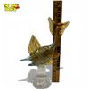 Image 4 : Murano Glass Gold & Blue 10" Fish Statue