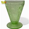 Image 3 : 3 Vintage Dessert Glasses - 2 are Uranium Glass