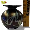 Image 6 : Hand Blown Art Vargas 4" Vase
