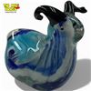 Image 1 : Blown Glass Mini Ram Statue - 2" tall