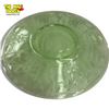 Image 2 : Vintage Anchor Hocking Green Uranium Glass Plate - 10" diameter